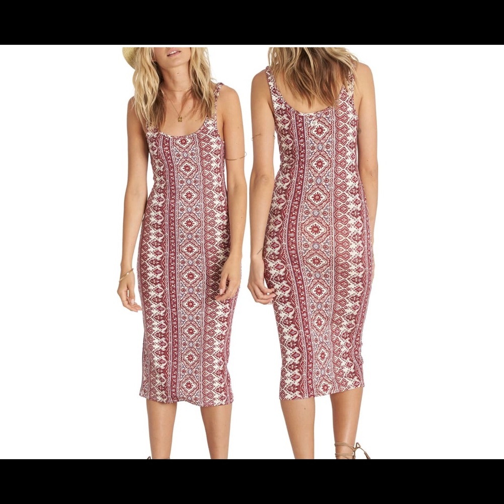 Billabong Share Joy Body-Con Midi Dress